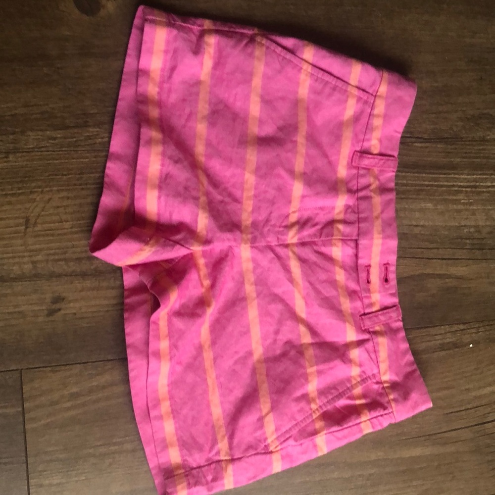 pink jean vineyard vine shorts